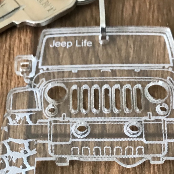 Jeep Acrylic Keychain Custom. - Picture 2 of 2